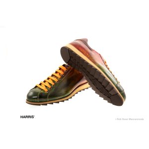Harris sneakers Vegas green-red